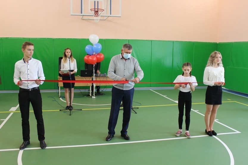 Вы сейчас просматриваете Открытие спортивного зала